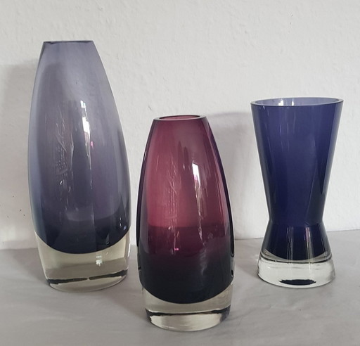 3X Vases By Tamara Aladin For Riihimäki