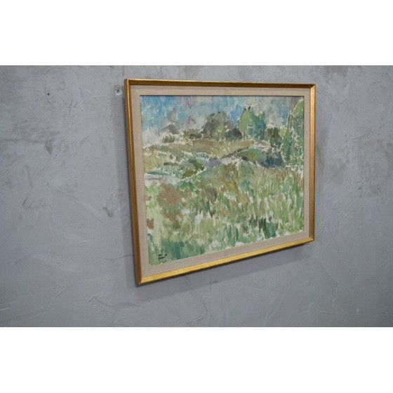 Image 1 of Vintage "Ture Pettersson" Swedish painting, 1960s