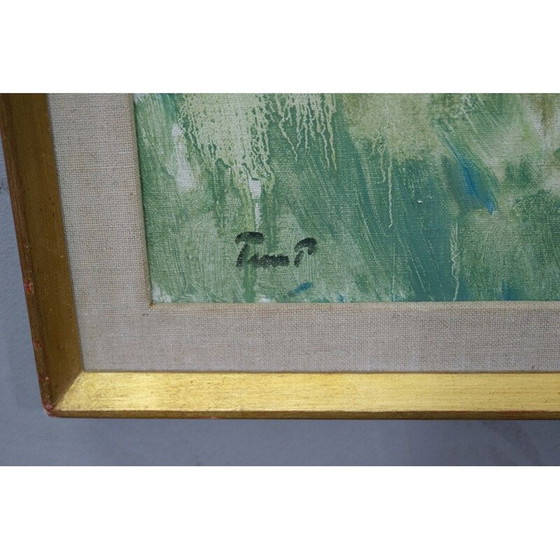 Image 1 of Vintage "Ture Pettersson" Swedish painting, 1960s