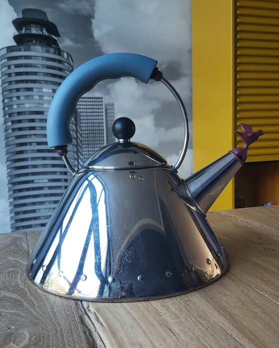 Image 1 of Alessi Bird whistling kettle