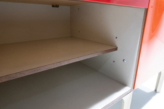 Image 1 of Mid-Century Modern Desk With Sliding Top By Raymond Loewy, 1960S