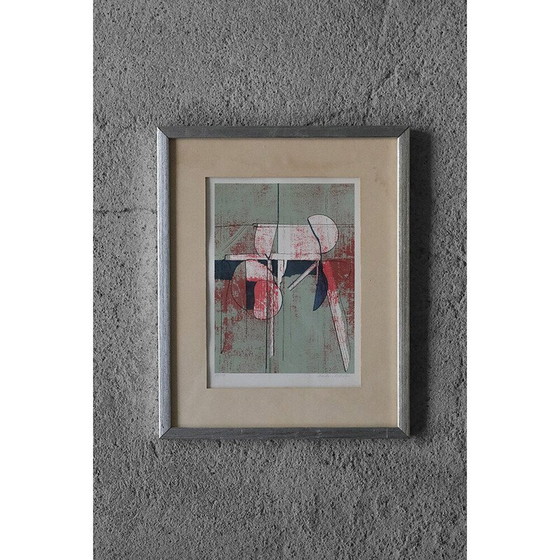 Image 1 of Vintage lithograph by Anders Österlin