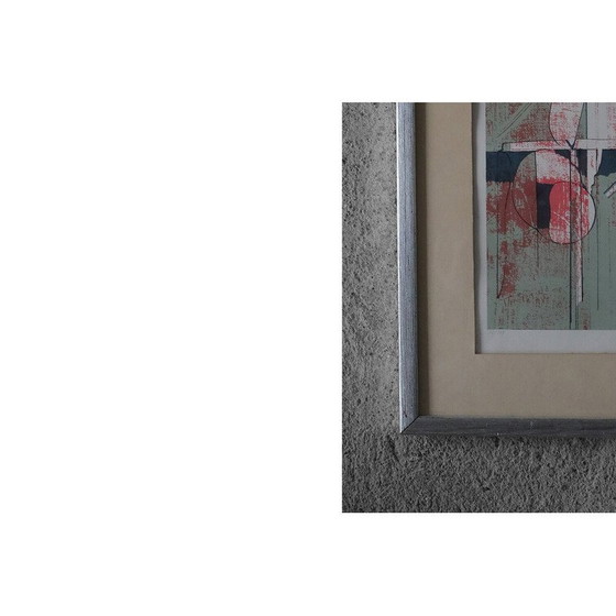 Image 1 of Vintage lithograph by Anders Österlin