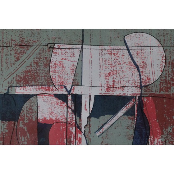 Image 1 of Vintage lithograph by Anders Österlin