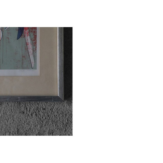 Image 1 of Vintage lithograph by Anders Österlin