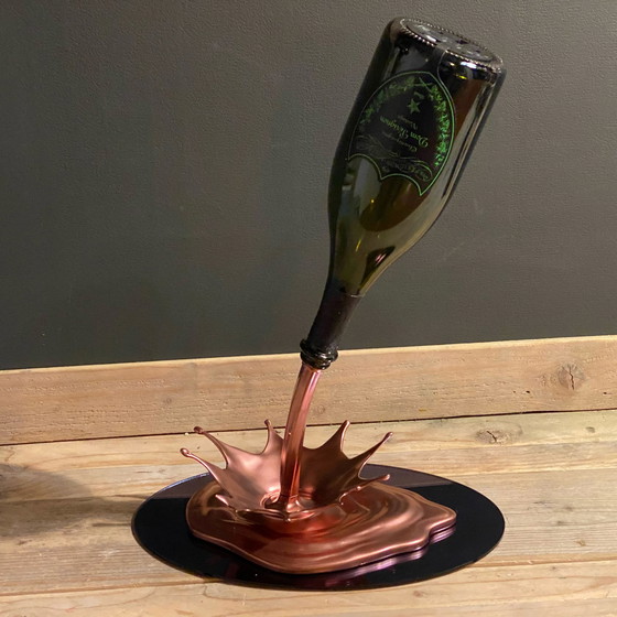 Image 1 of Custom Dom Pérignon Champagne lamp