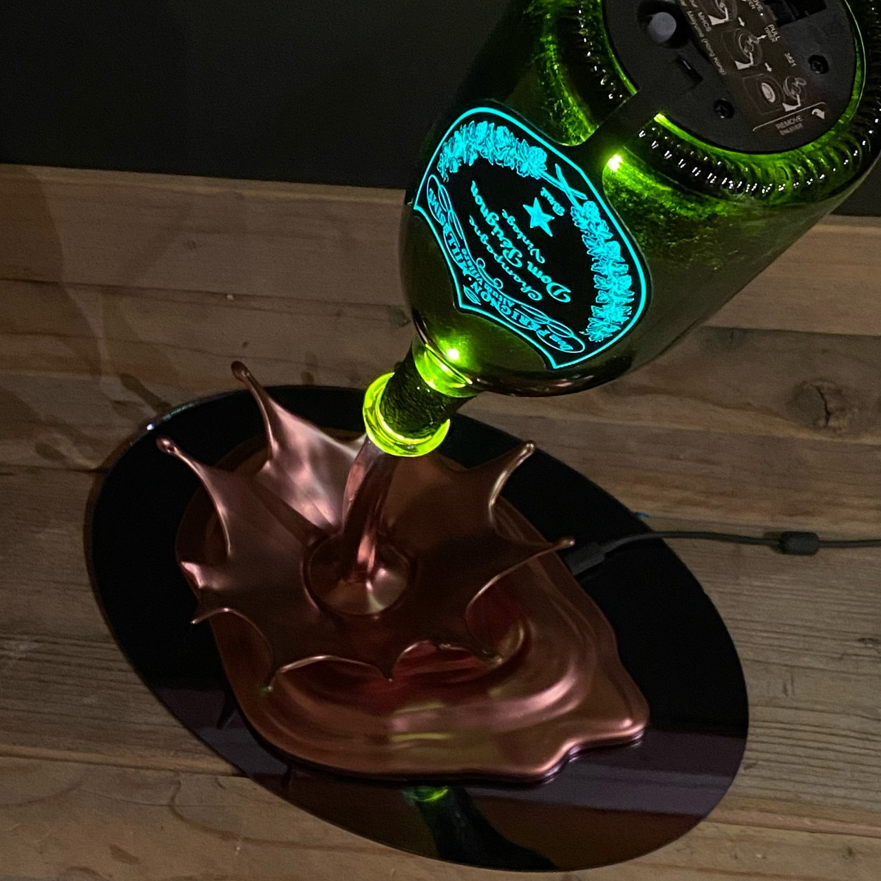 Custom Dom Pérignon Champagne lamp | €299 | Whoppah
