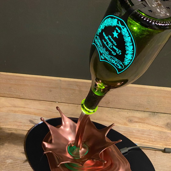 Image 1 of Custom Dom Pérignon Champagne lamp