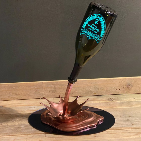 Image 1 of Custom Dom Pérignon Champagne lamp