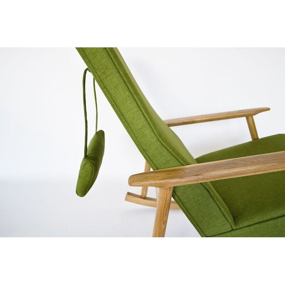 Image 1 of Vintage oak chair by Valerija Ema Cukermanienė, 1960s