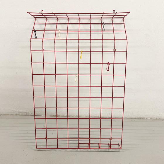 Image 1 of Karl Fichtel 1950s Vintage Wall Coat Rack