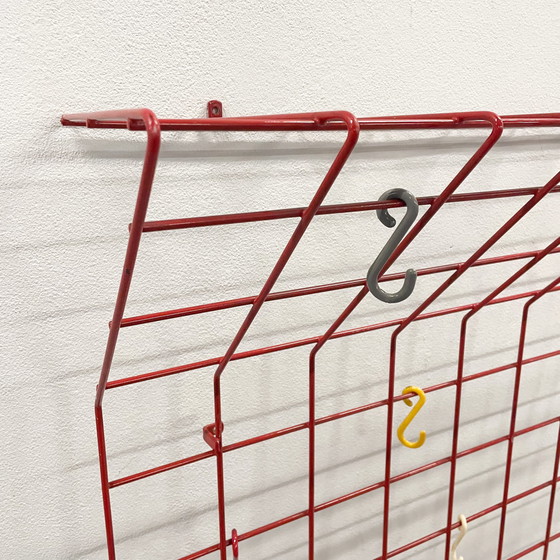 Image 1 of Karl Fichtel 1950s Vintage Wall Coat Rack