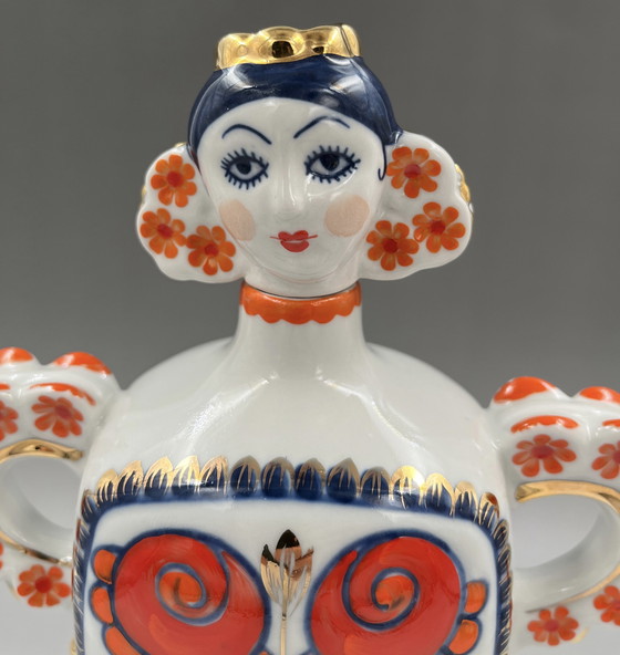 Image 1 of Porcelaine de Korosten UDSSR Kiev Bouteille à décanter