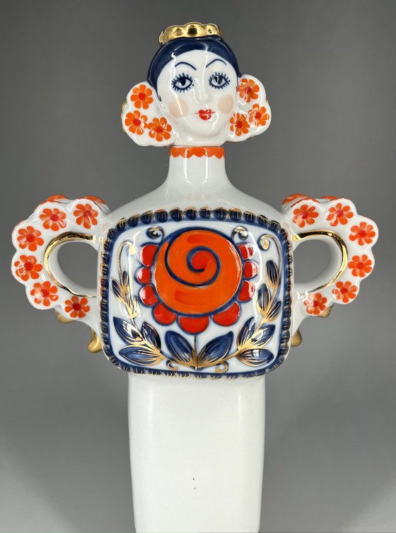 Image 1 of Porcelaine de Korosten UDSSR Kiev Bouteille à décanter