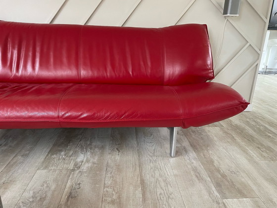 Image 1 of Leolux Tango 3 seater Sofa Red