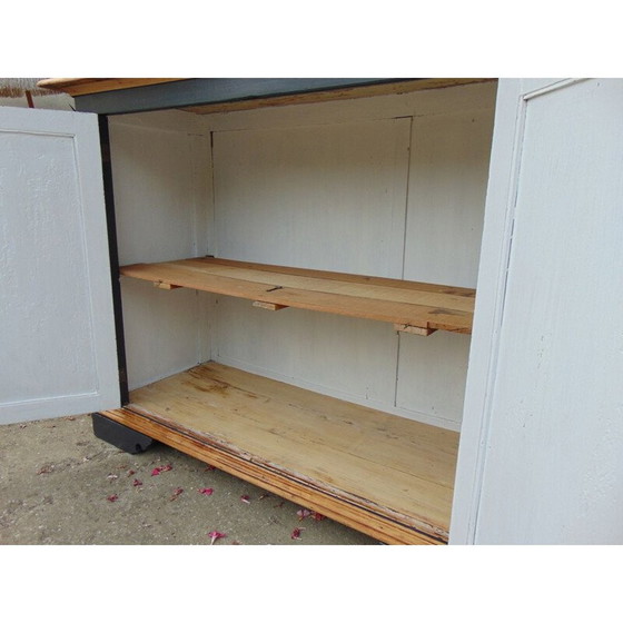 Image 1 of Mid century wooden TV stand, 1900s