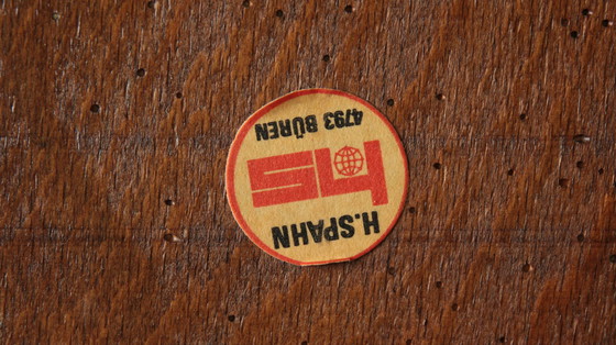 Image 1 of 6x Vintage Brutalist cafe chairs