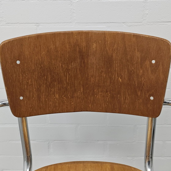 Image 1 of Vintage Chair Industrial Chair Th. De Wit Schiedam