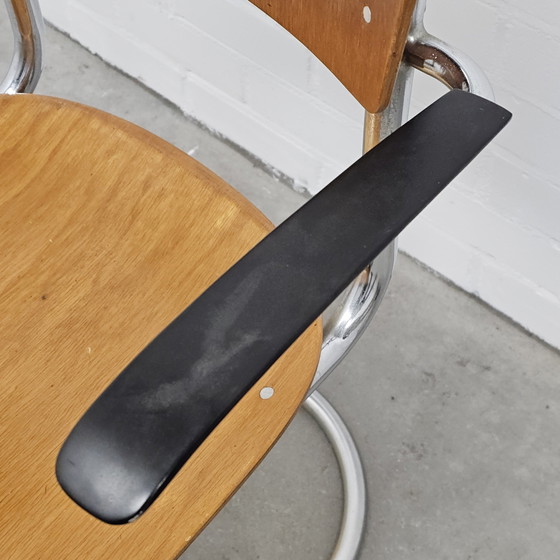 Image 1 of Vintage Chair Industrial Chair Th. De Wit Schiedam