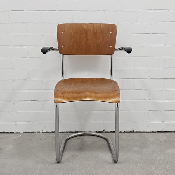 Image 1 of Vintage Chair Industrial Chair Th. De Wit Schiedam