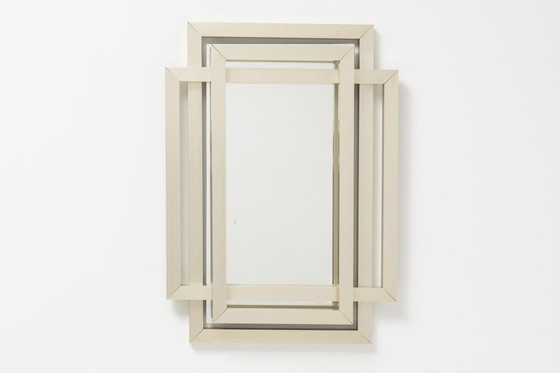 Image 1 of  Sculptural Mirror In Brass - Philippe Jean