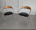 2 sedie Effezetta dal design vintage, Italia