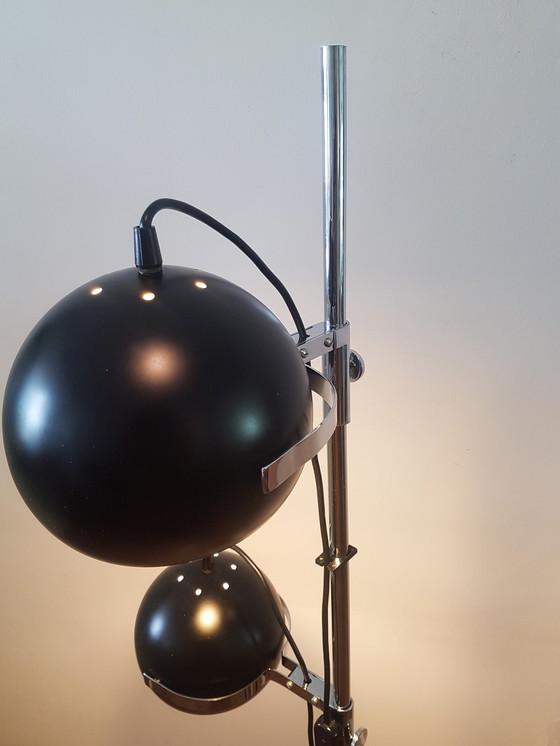 Image 1 of Space Age Floor Lamp From Staff Leuchten 1970