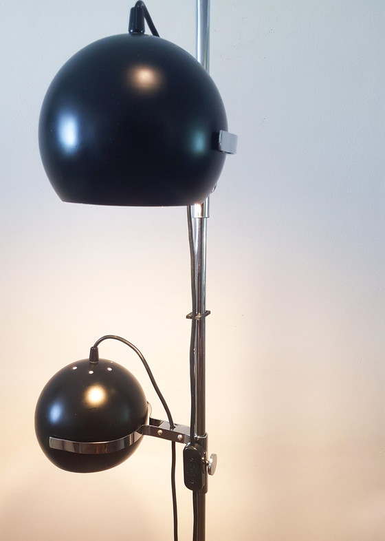 Image 1 of Space Age Floor Lamp From Staff Leuchten 1970