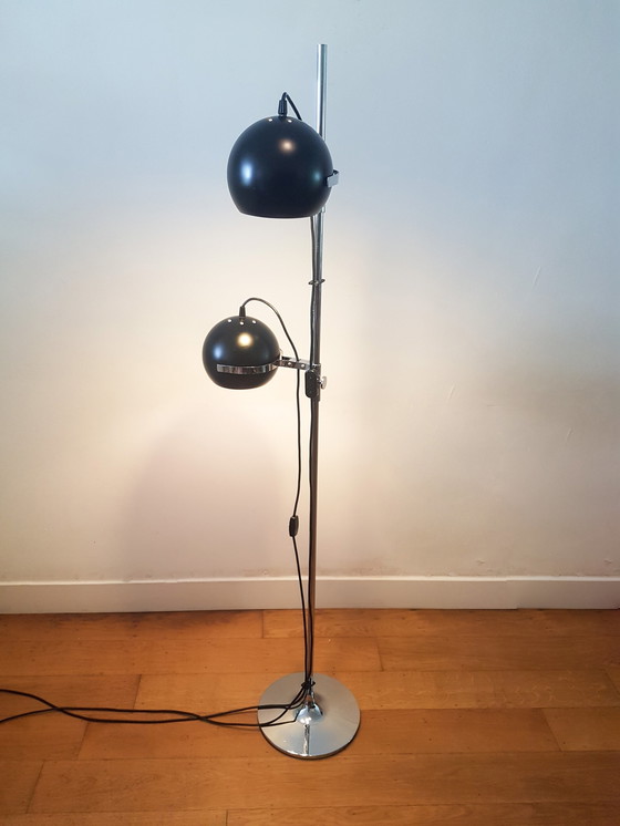 Image 1 of Space Age Floor Lamp From Staff Leuchten 1970