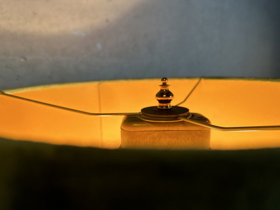 Image 1 of Lampada da terra vintage in finto bambù