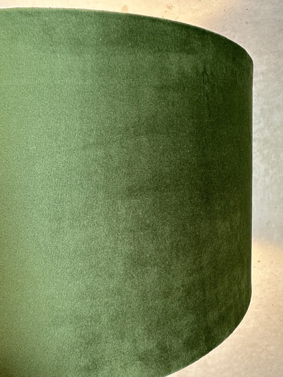 Image 1 of Lampada da terra vintage in finto bambù