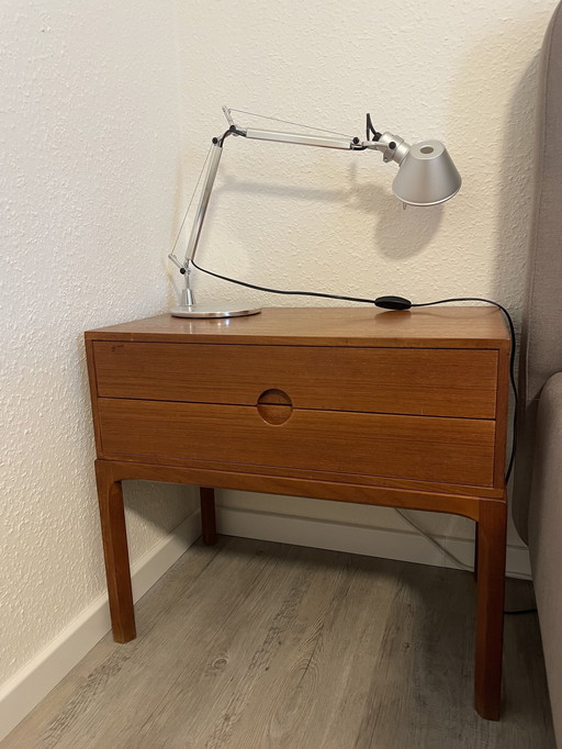 Aksel Kjersgaard By Kai Kristiansen Teak Night Stand Kommode