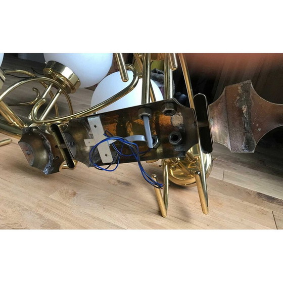 Image 1 of Vintage brass bistro wall light