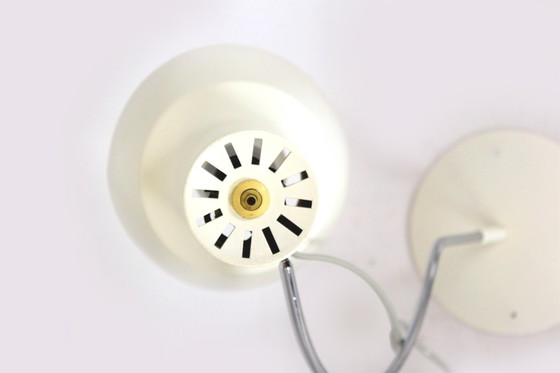 Image 1 of White Table Lamp By Josef Hurka For Napako, 1960S