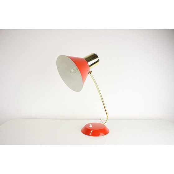 Image 1 of Mid-century metal and brass table lamp, Germany 1970s