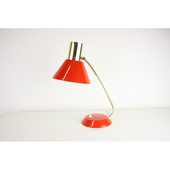 Image 1 of Mid-century metal and brass table lamp, Germany 1970s