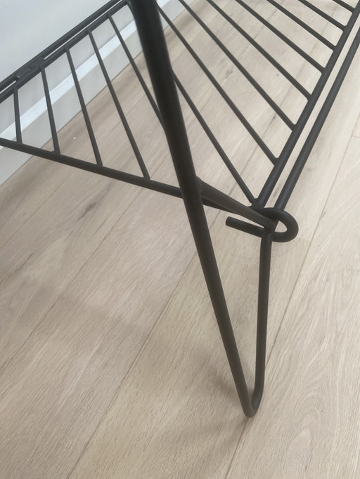 Clothes Rack Anchor Menu Black