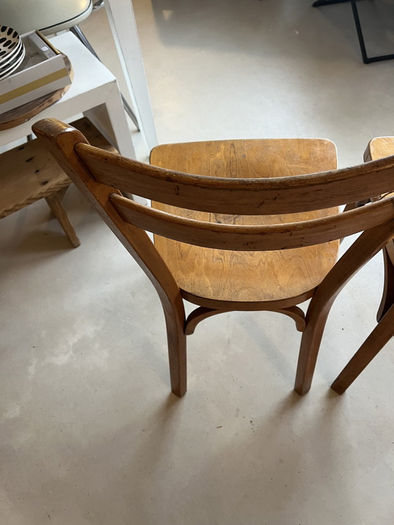 Image 1 of Set Of 2 Wooden Chairs