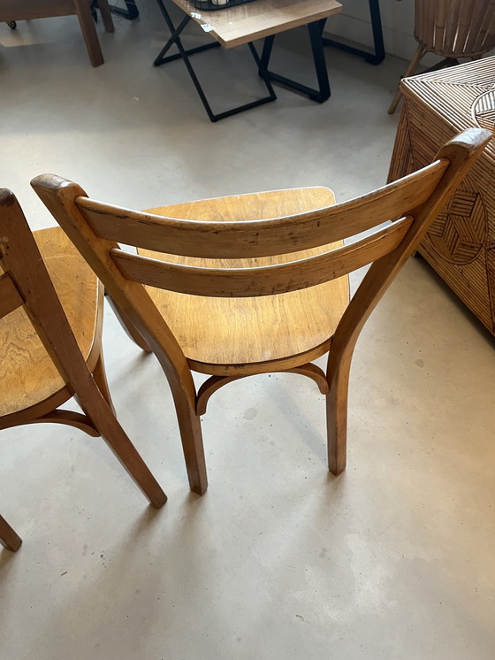 Image 1 of Set Of 2 Wooden Chairs