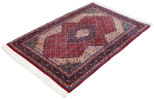 Original hand-knotted Persian carpet Bidjar very fine old 154 x 108 cm top condition