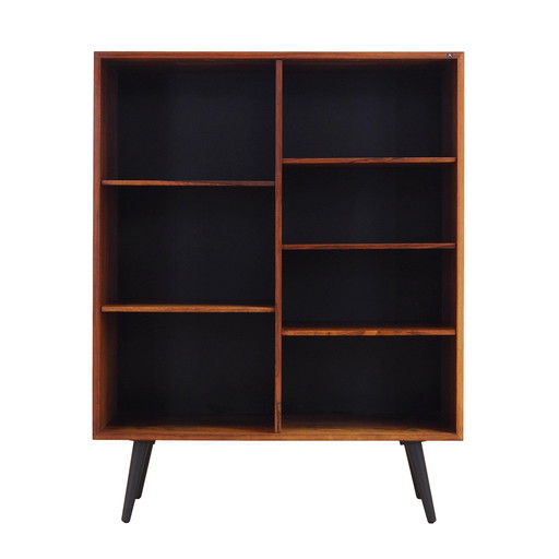 Rosewood Bookcase, Danish Design, 1970S, Manufacturer: Nipu