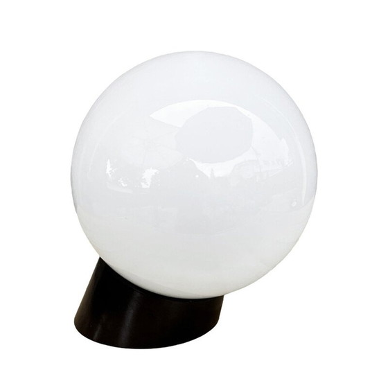 Image 1 of Vintage glass and bakelite wall lamp for Elektrosvit Nové Zámky, Czechoslovakia 1960