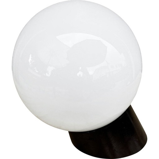 Lampada da parete vintage in vetro e bachelite per Elektrosvit Nové Zámky, Cecoslovacchia 1960