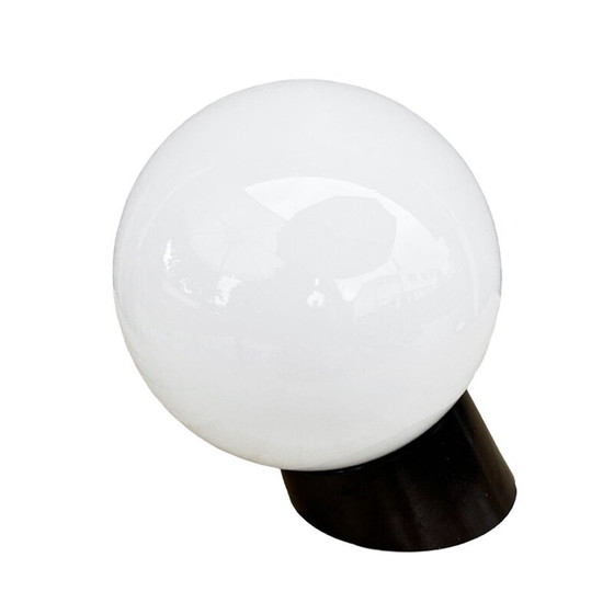 Image 1 of Vintage glass and bakelite wall lamp for Elektrosvit Nové Zámky, Czechoslovakia 1960