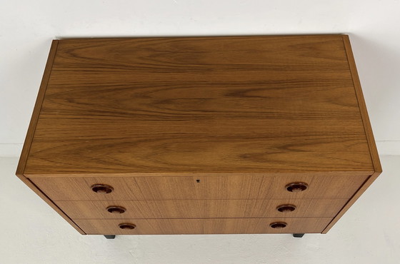 Image 1 of SMI swedish furniture industry association teak veneer chest of drawers