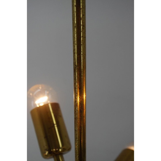 Image 1 of Vintage 9-flame Sputnik chandelier for Drukov, 1970