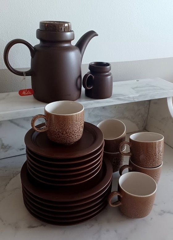 Image 1 of Melitta 20-Piece Breakfast Set '60-'70 Perfect Condition!