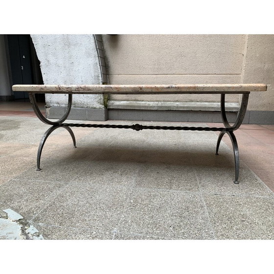 Image 1 of Tavolino da caffè in marmo vintage, 1975