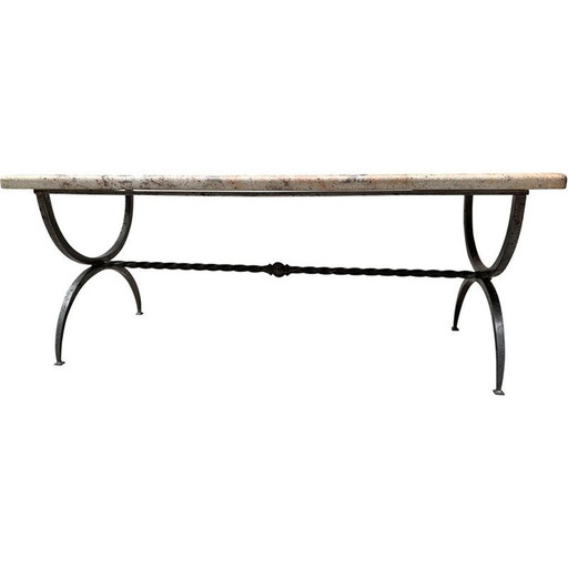 Vintage marble coffee table, 1975