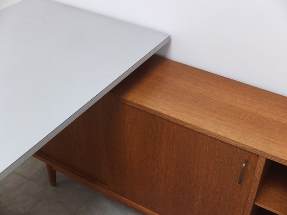 Image 1 of Van Den Berghe-Pauvers Desk with Sideboard by Jos De Mey